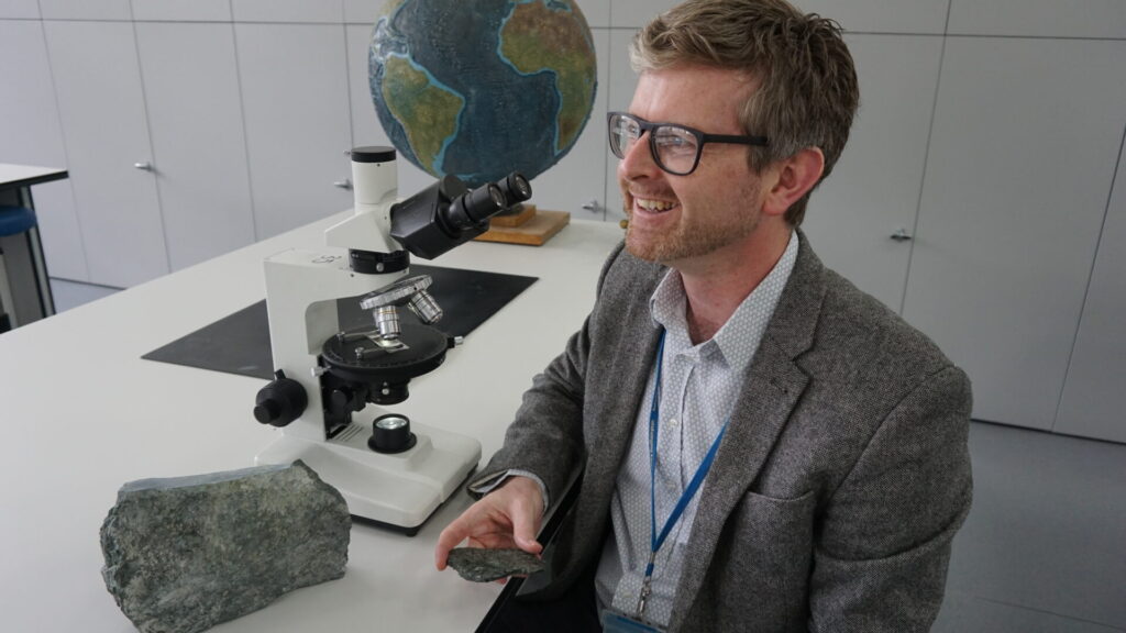 Dr. Thomas Gernon. Photo courtesy of University of Southampton.